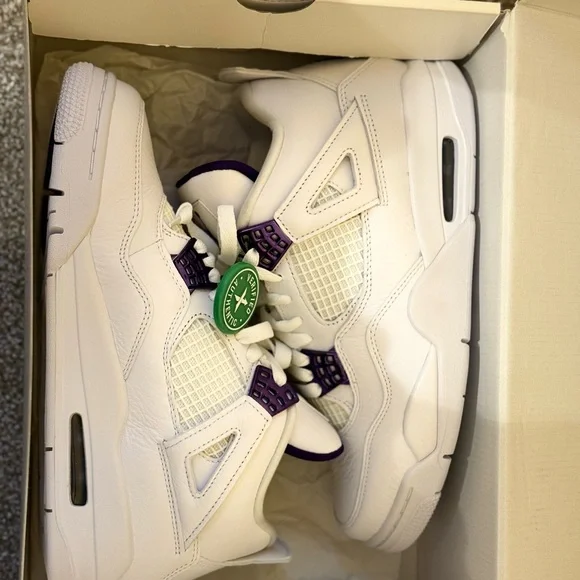 Jordan 4 retro metallic purple